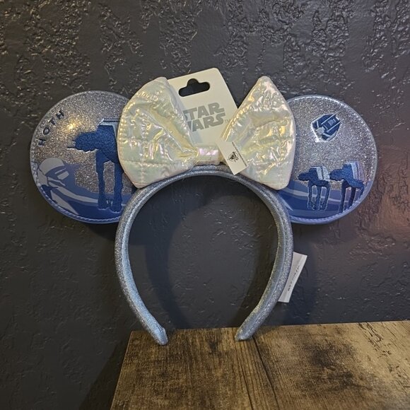 Disney Accessories - 2025 Disney Parks Star Wars Hoth Ears Headband NEW